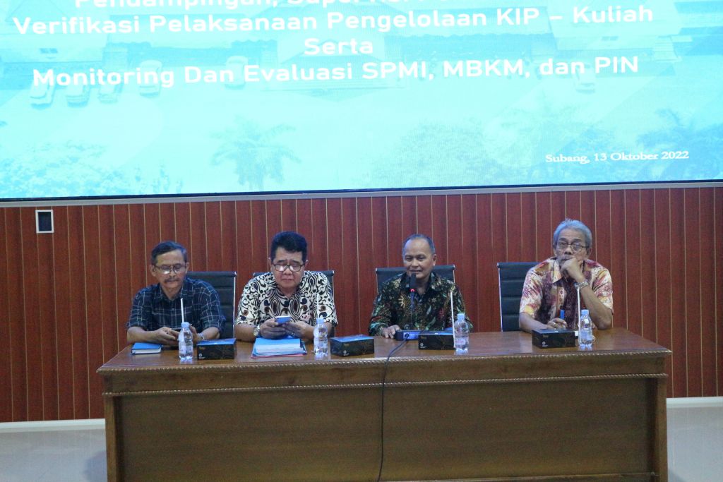 Pemdampingan, Supervisi Pemantauan Pelaksanaan Pengelolaan KIP-Kuliah, serta Monitoring dan Evaluasi